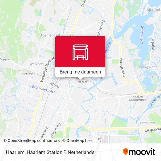 Haarlem, Haarlem Station F kaart
