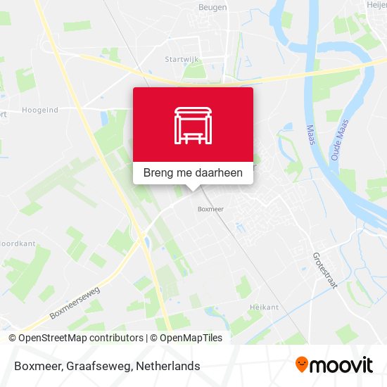 Boxmeer, Graafseweg kaart