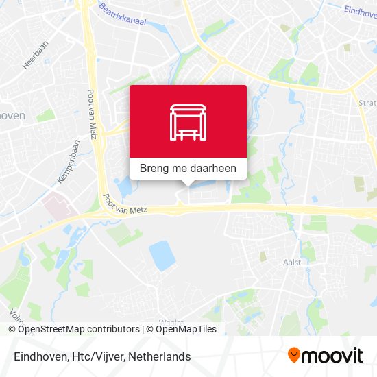 Eindhoven, Htc/Vijver kaart