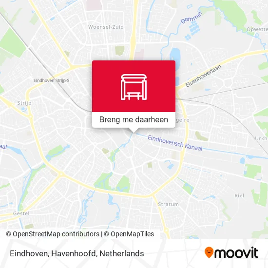 Eindhoven, Havenhoofd kaart