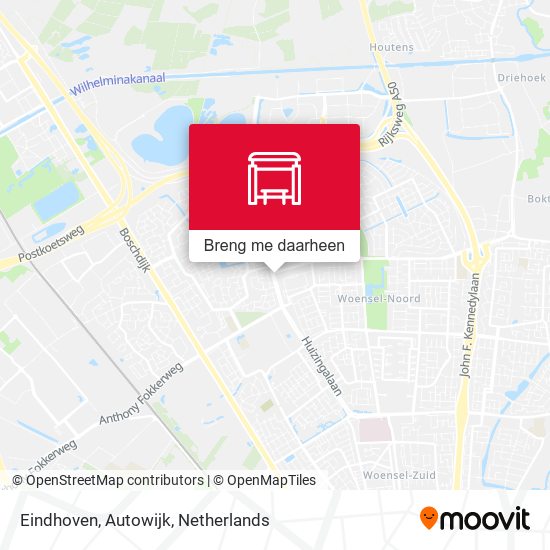 Eindhoven, Autowijk kaart