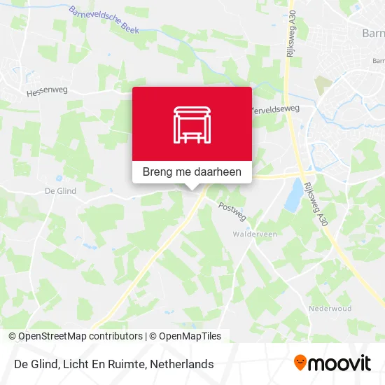 De Glind, Licht En Ruimte kaart