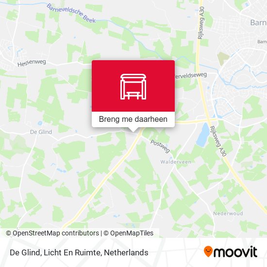 De Glind, Licht En Ruimte kaart