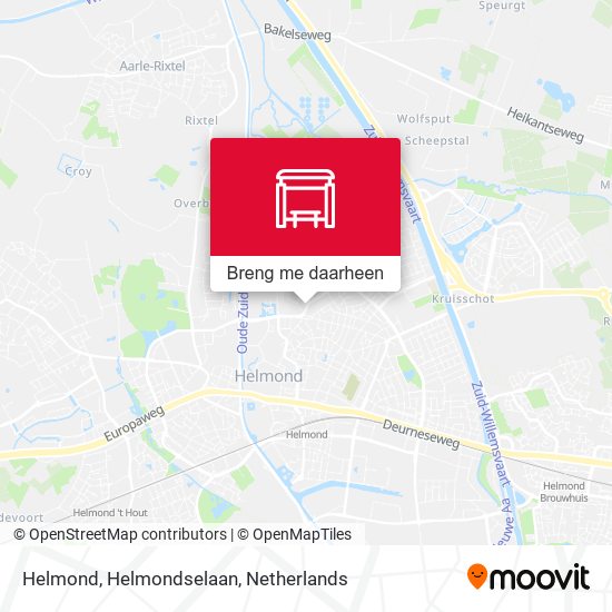 Helmond, Helmondselaan kaart