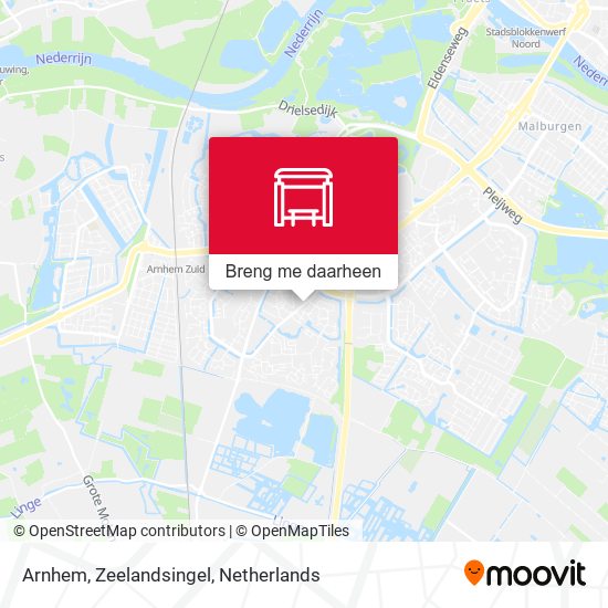 Arnhem, Zeelandsingel kaart