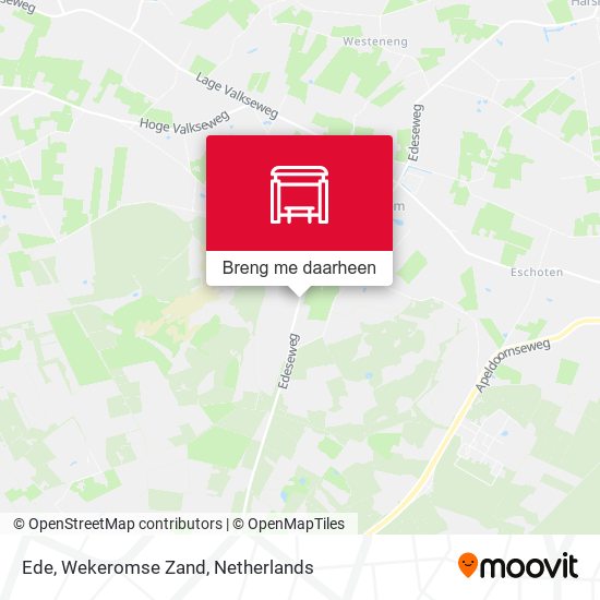Ede, Wekeromse Zand kaart