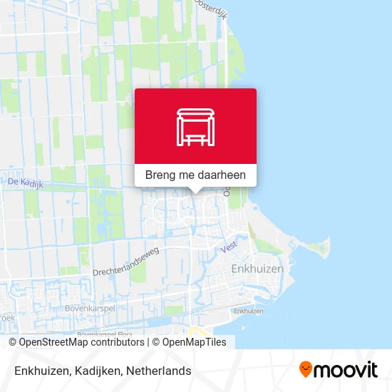 Enkhuizen, Kadijken kaart