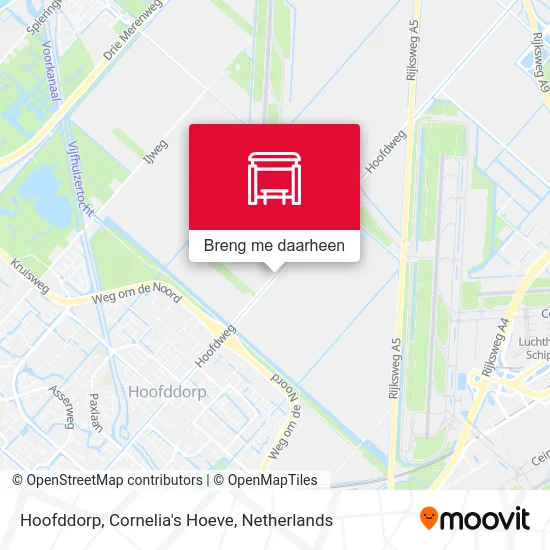 Hoofddorp, Cornelia's Hoeve kaart