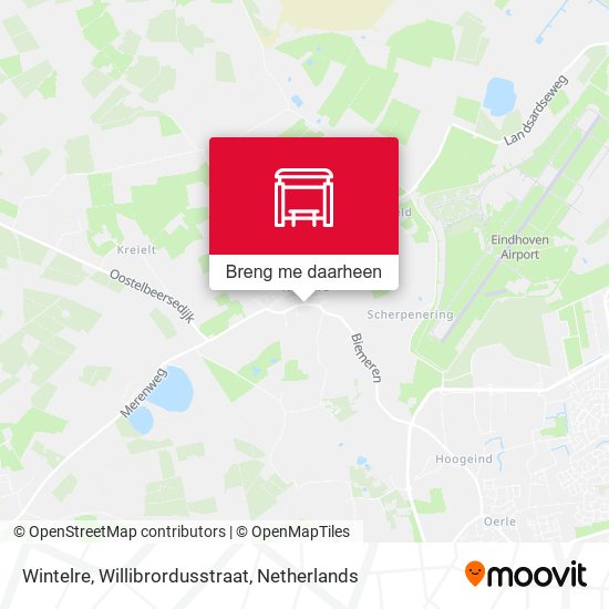 Wintelre, Willibrordusstraat kaart
