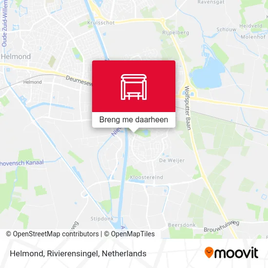 Helmond, Rivierensingel kaart