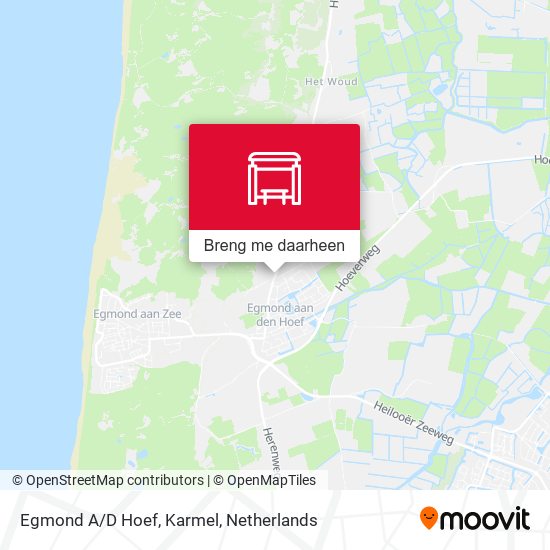 Egmond A/D Hoef, Karmel kaart