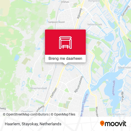 Haarlem, Stayokay kaart