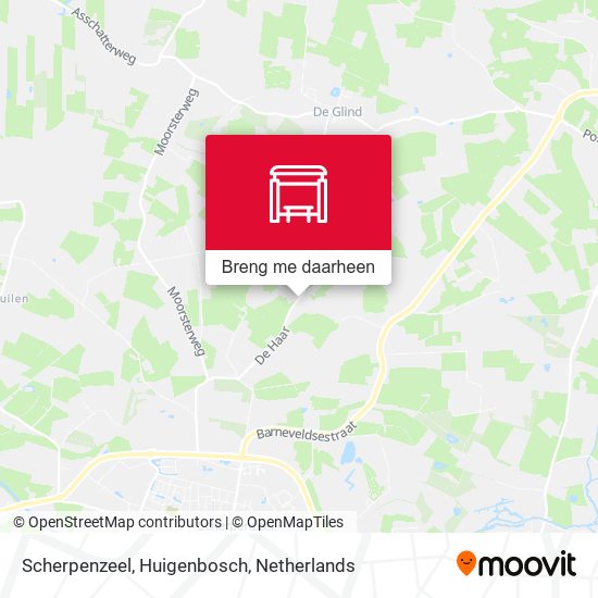 Scherpenzeel, Huigenbosch kaart