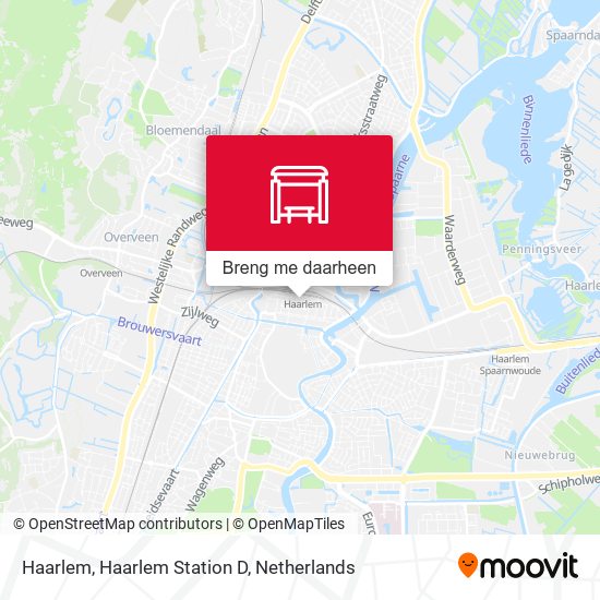 Haarlem, Haarlem Station D kaart