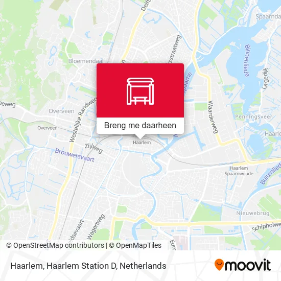Haarlem, Haarlem Station D kaart