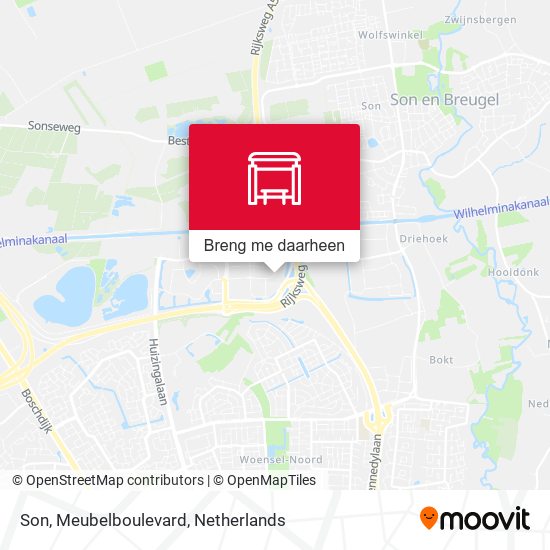 Son, Meubelboulevard kaart