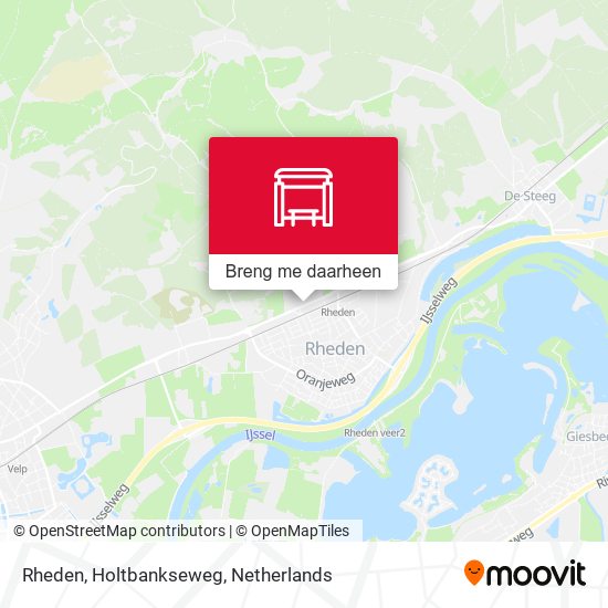 Rheden, Holtbankseweg kaart