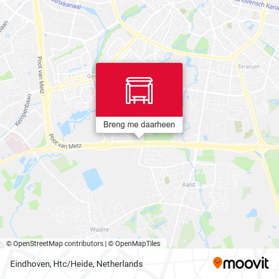 Eindhoven, Htc/Heide kaart