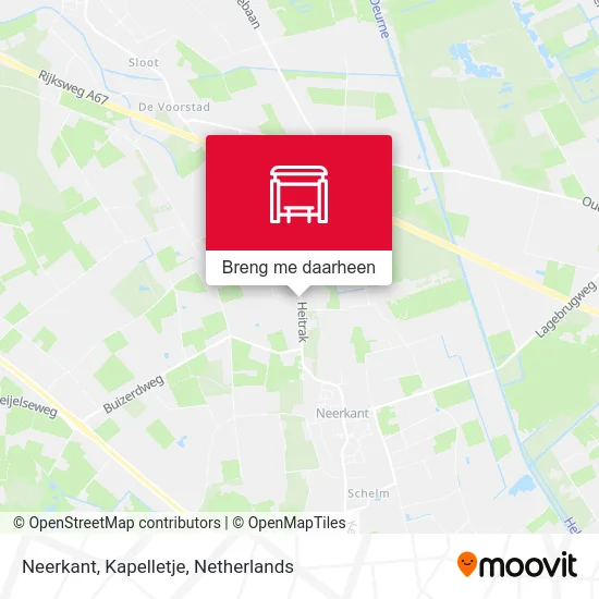 Neerkant, Kapelletje kaart