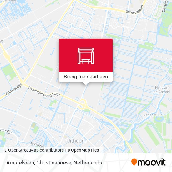 Amstelveen, Christinahoeve kaart