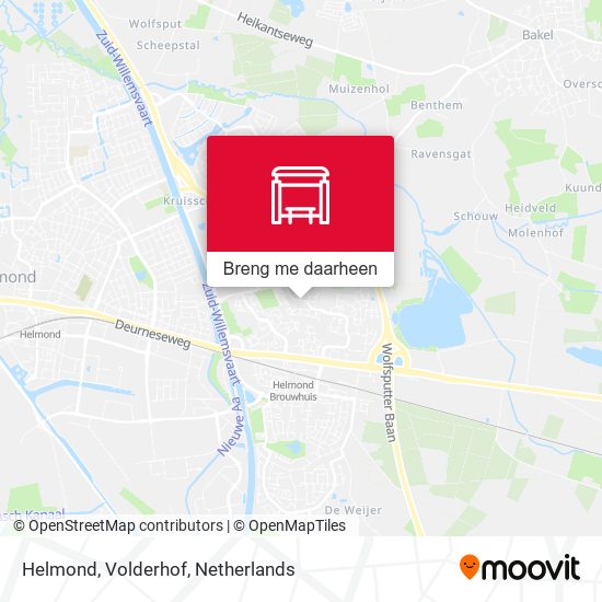 Helmond, Volderhof kaart