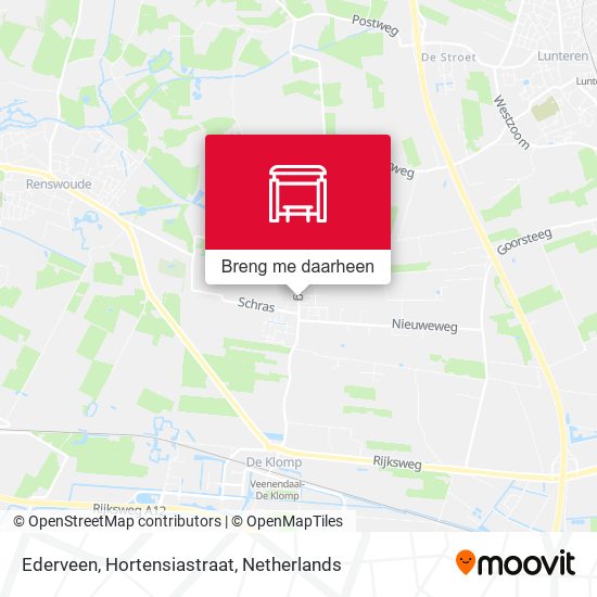 Ederveen, Hortensiastraat kaart