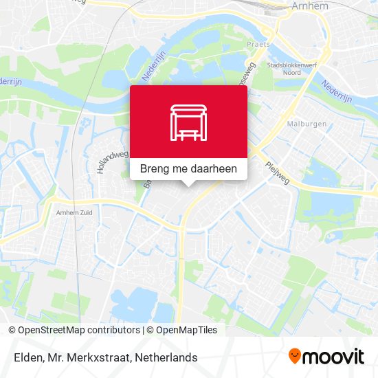Elden, Mr. Merkxstraat kaart