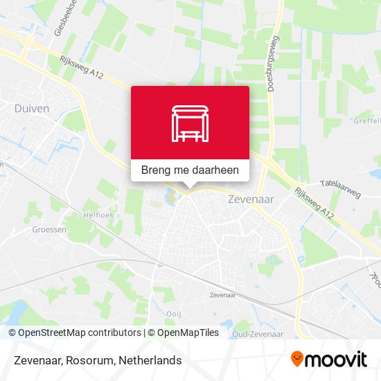 Zevenaar, Rosorum kaart