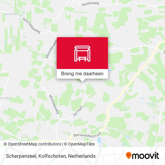 Scherpenzeel, Kolfschoten kaart