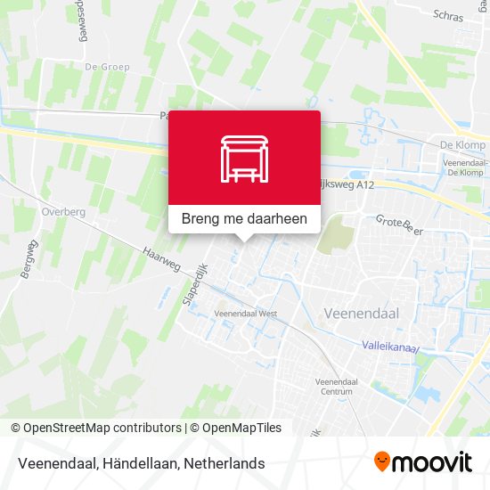 Veenendaal, Händellaan kaart