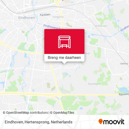 Eindhoven, Hertensprong kaart