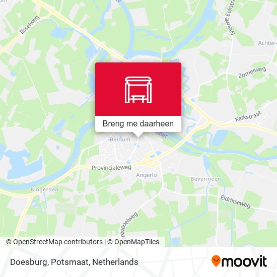 Doesburg, Potsmaat kaart