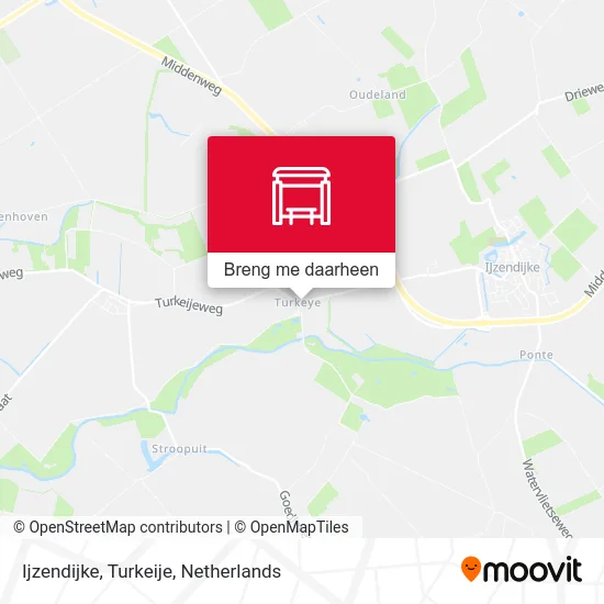 Ijzendijke, Turkeije kaart
