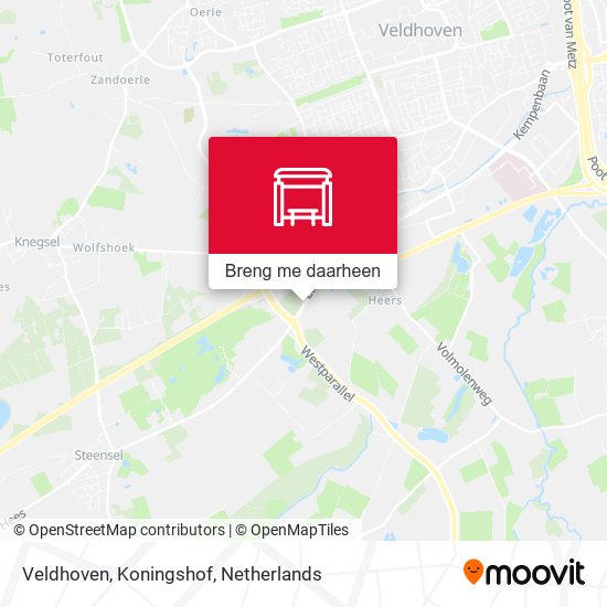 Veldhoven, Koningshof kaart