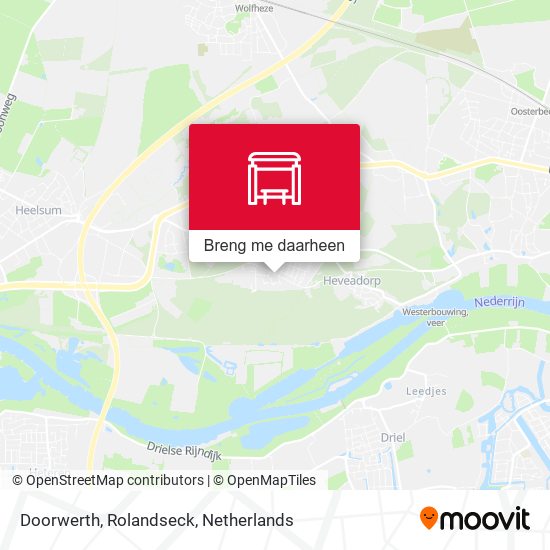 Doorwerth, Rolandseck kaart