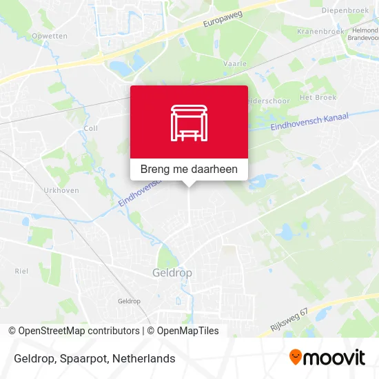 Geldrop, Spaarpot kaart