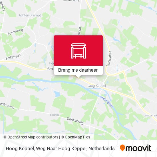 Hoog Keppel, Weg Naar Hoog Keppel kaart