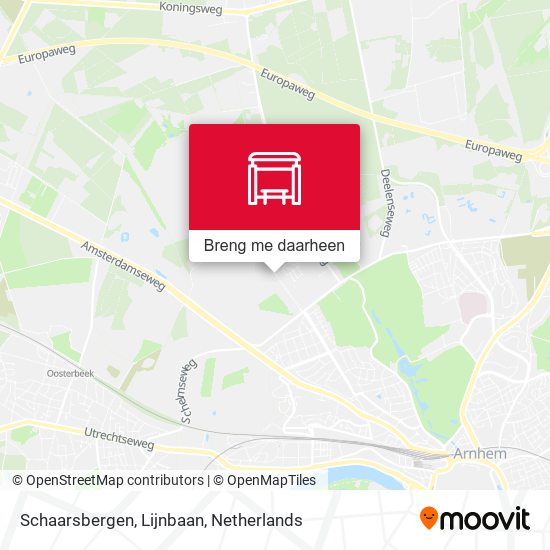 Schaarsbergen, Lijnbaan kaart