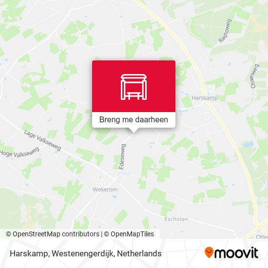 Harskamp, Westenengerdijk kaart