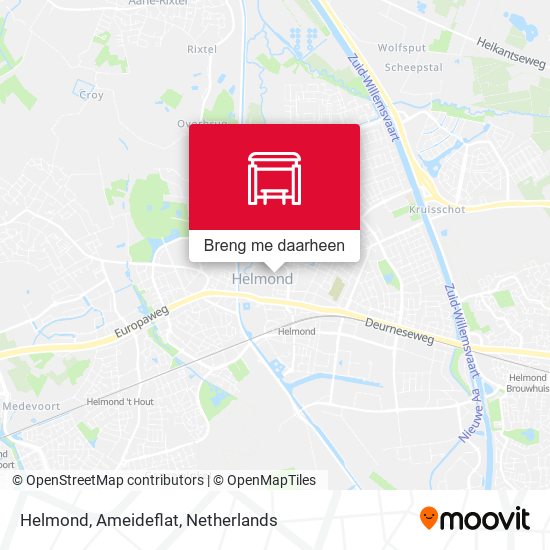 Helmond, Ameideflat kaart