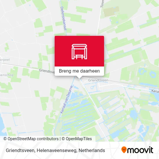 Griendtsveen, Helenaveenseweg kaart