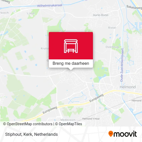 Stiphout, Kerk kaart