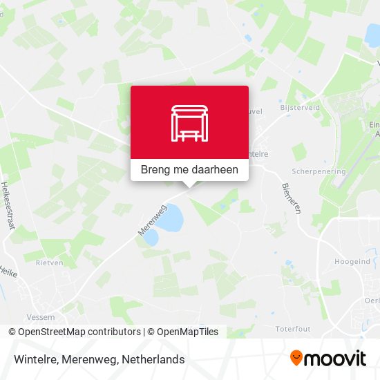 Wintelre, Merenweg kaart