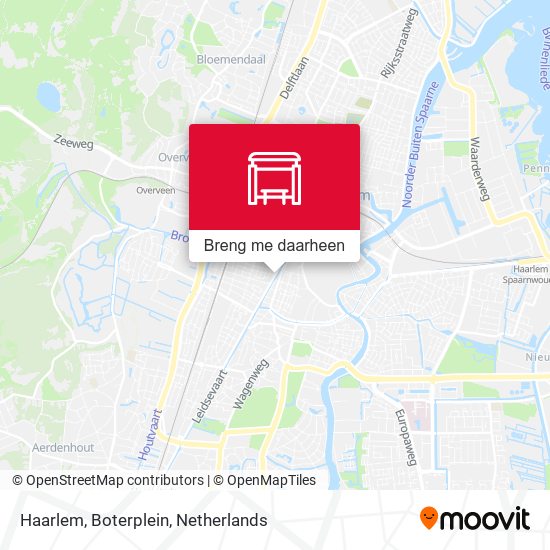 Haarlem, Boterplein kaart