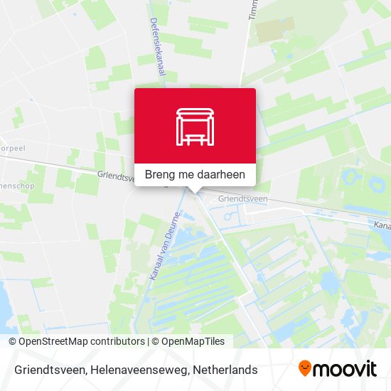 Griendtsveen, Helenaveenseweg kaart