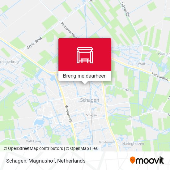 Schagen, Magnushof kaart