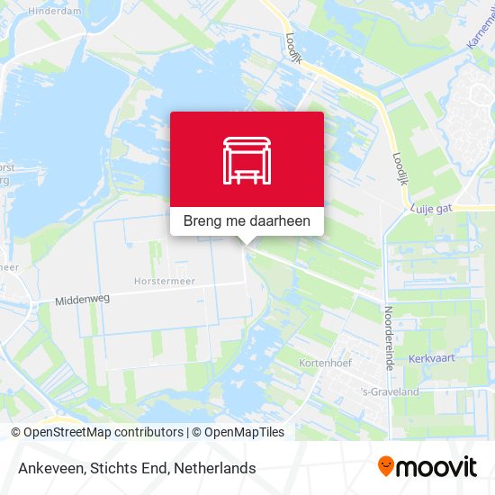 Ankeveen, Stichts End kaart