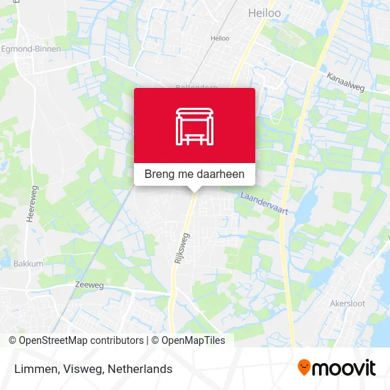 Limmen, Visweg kaart