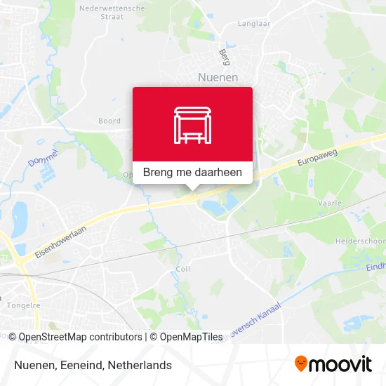 Nuenen, Eeneind kaart