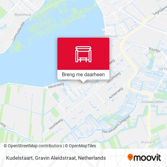 Kudelstaart, Gravin Aleidstraat kaart